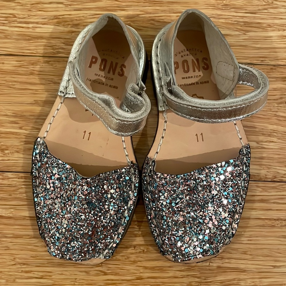 PONS Avarcas Frailera Glitter Sandal